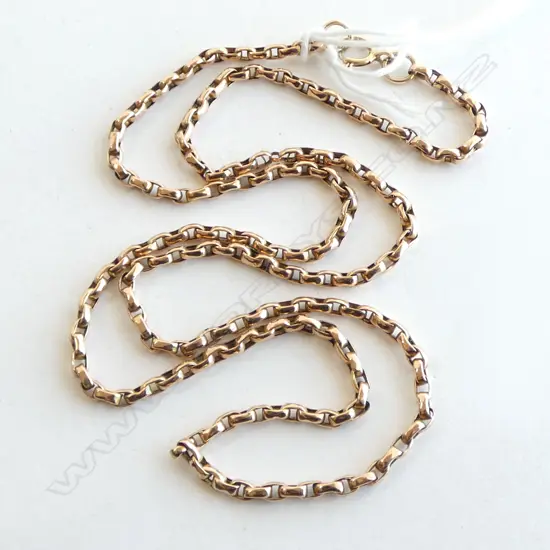 9ct  PART MUFF CHAIN L.54mm 8gm