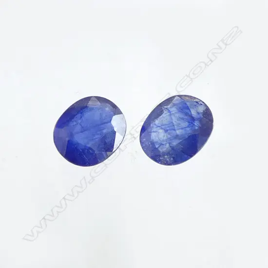PR BLUE OVAL CUT LOOSE SAPPHIRES (TREATED)