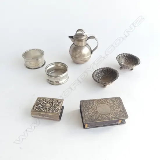 7 PCES STG SILVER; 112grms