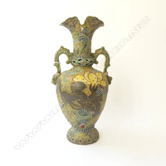 OLD SATSUMA VASE H400mm