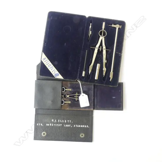 2 MECHANICAL DRAWING SETS