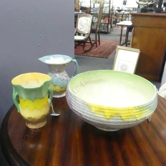 DECO BOWL DIA240MM VASE H140MM & JUG H140MM