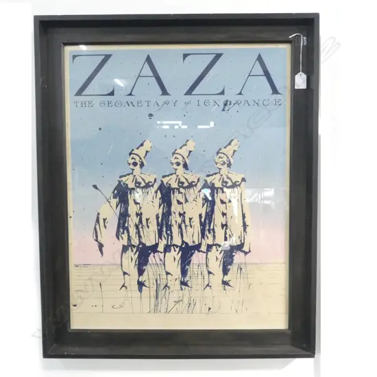 Frank Womble (1946-2924) 'Empty Handed Wise Men' Screenprint