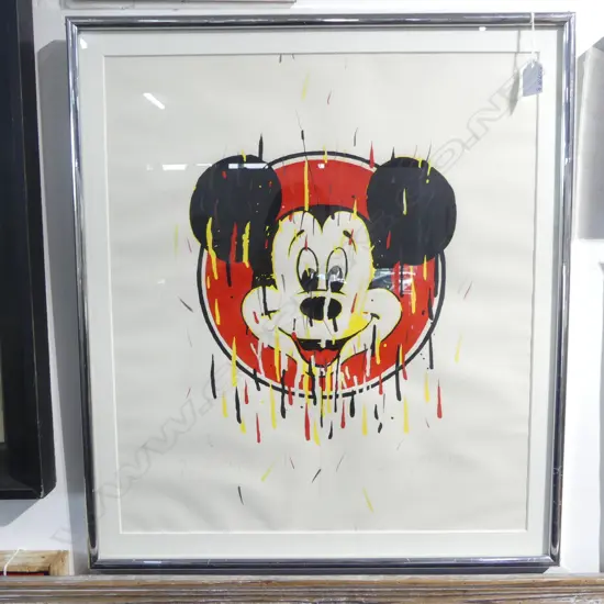 Frank Womble (1946-) 'Deadnutz' Lithograph. Signed entitled 9/85 & dated '82. 535 x 475mm. Slight water mark to the bottom margin. Provenance: From an artists estate