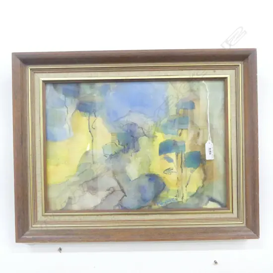 M. GIBBS, ABSTRACT LANDSCAPE WC, 240x340mm