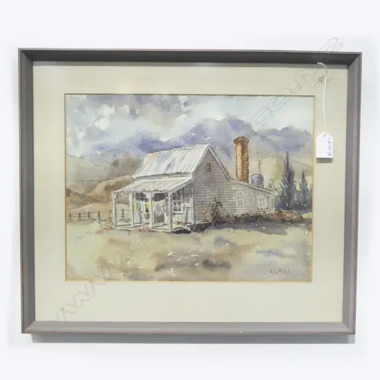 KAY WALSH, COLONIAL COTTAGE WC, 270x355mm