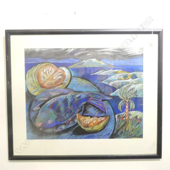 ANNA PALMER STILL LIFE, PASTEL, signed & dated '92, 500 x 630mm