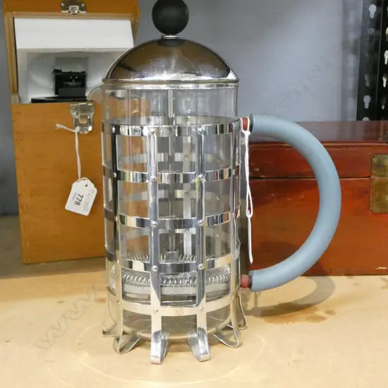 ALESSI COFFEE PLUNGER BY MICHAEL GRAVES H.240mm