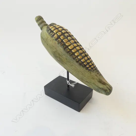 BRONZE SWEETCORN ON STAND H.215mm