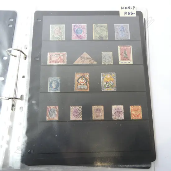 GB / WORLD / NZ STAMP ALBUM