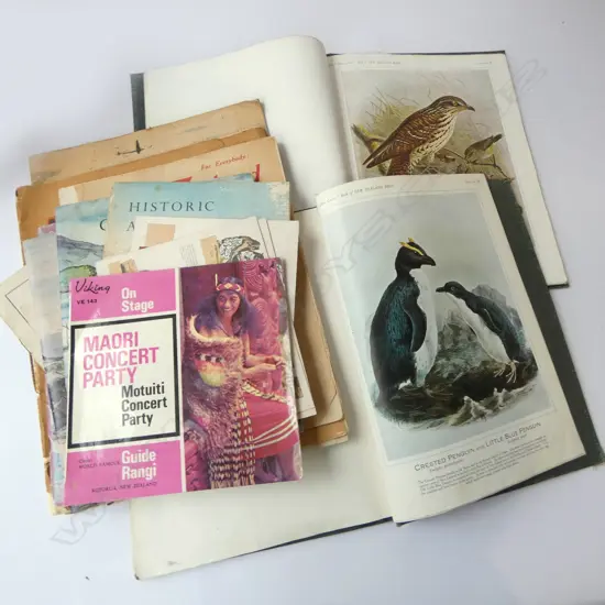 ASST. EPHEMERA; NZ / MAORI ETC