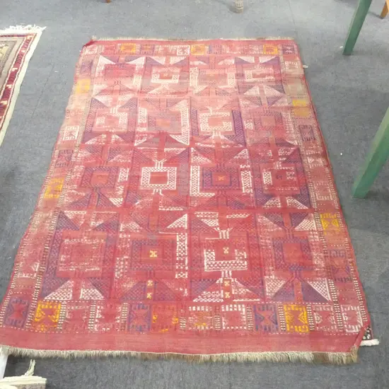 HAND KNOTTED ALL WOOL TURKISH RUG 1900x1310mm
