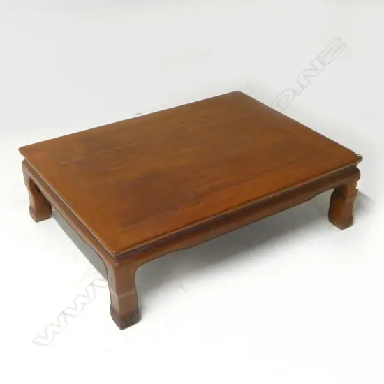 ORIENTAL WOODEN COFFEE TABLE