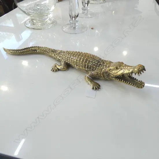 BRASS ALLIGATOR L.485mm