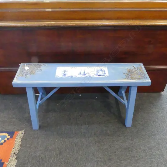 DELFT TILE STOOL 990x670mm