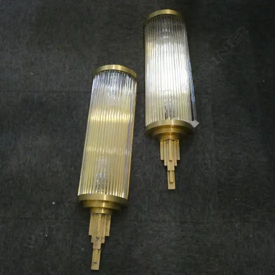PR DECO STYLE BRASS SCONCE LAMPS H760mm