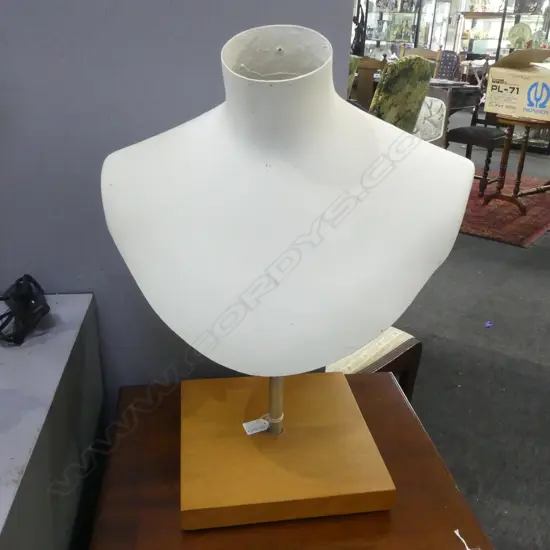 PLASTER NECKLACE DISPLAY STAND H.580mm