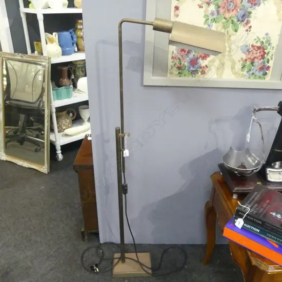 BRASS ADJUSTABLE FLOOR LAMP H.1440/900mm