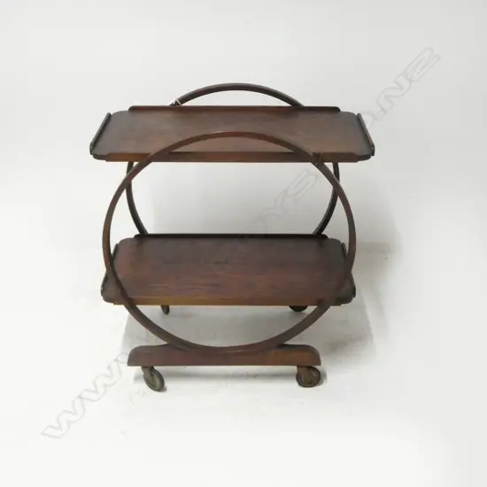 ART DECO TEA TROLLEY, WOBBLY BUT COULD BE FIXED W.700mm