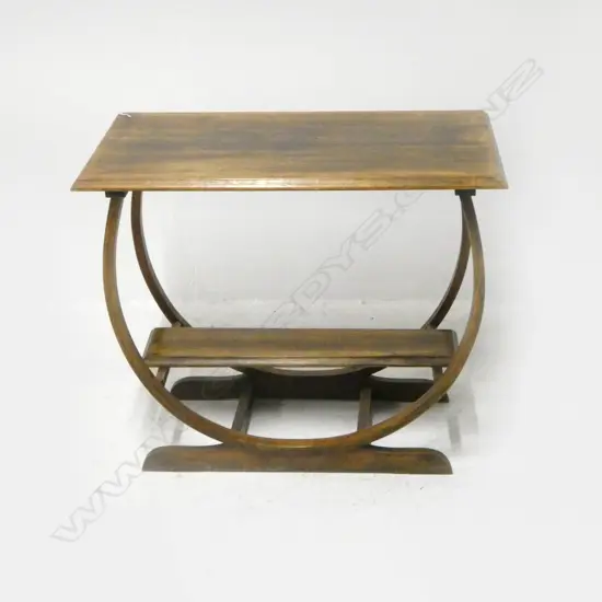 DECO WOODEN SIDE TABLE 680x375x575mm