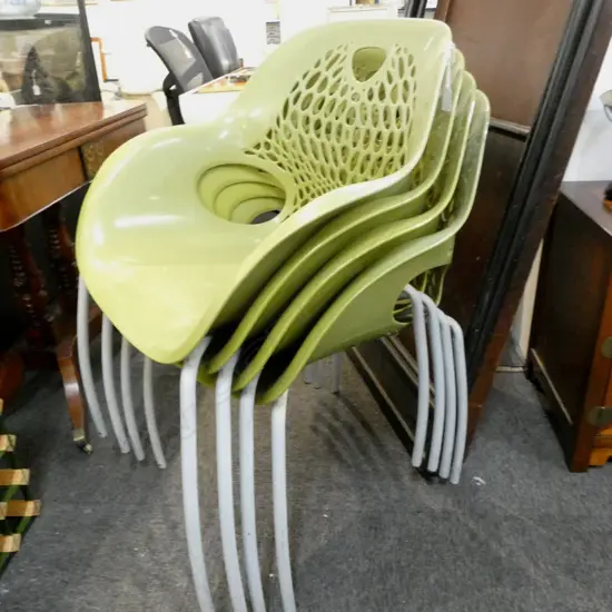 4 MODERN CHAIRS, TON HASS FOR KIAN