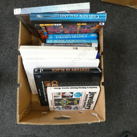 ASST. REFERENCE BOOKS; CARFT NEW ZEALAND, JEWELLERY MAKING MANUAL, CREATIVE POTTERY, etc