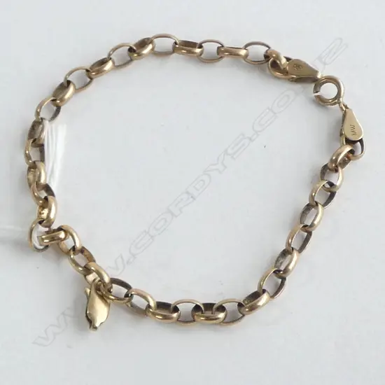 9CT BRACELET L.200mm 5.8grms AF