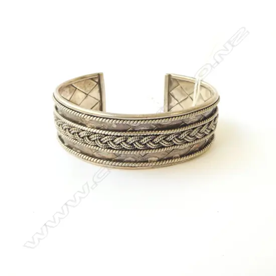 STG SILVER BRACELET, 55grms