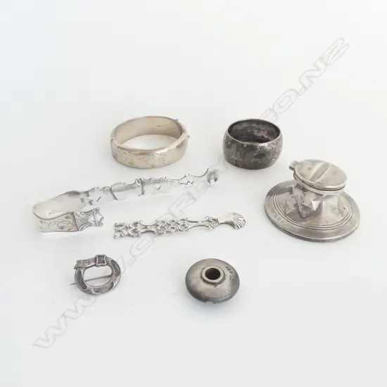 ASST STG SILVER WITH FAULTS 100+ gms silver weight