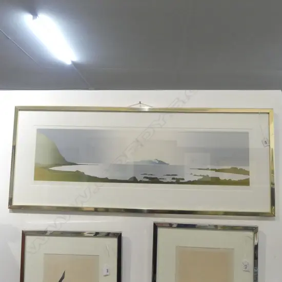 MALCOLM WARR, KAPITI FROM PUKERUA, PRINT Ed.16/155, 240x880mm