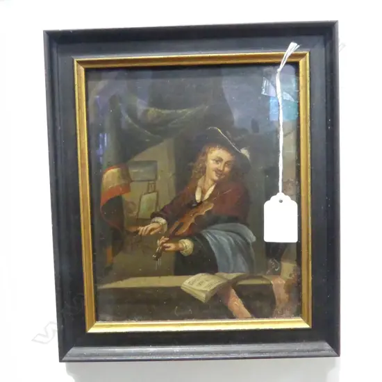 FRAMED DUTCH STYLE OIL 195x155mm