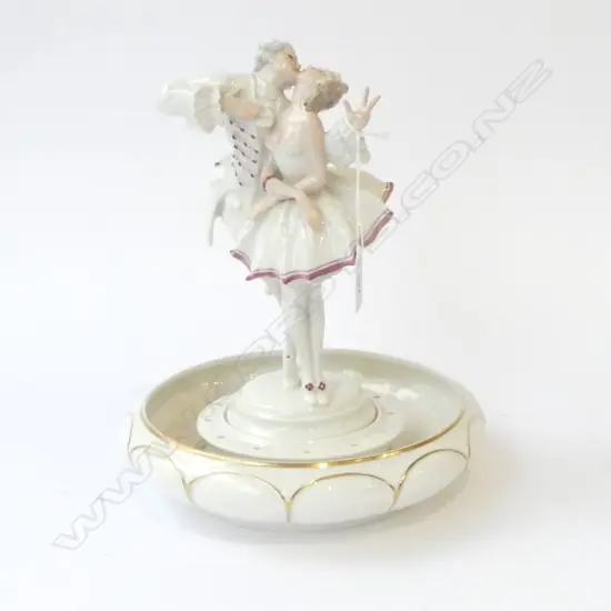 HUTSCHENREUTHER FIGURAL FLOWER BOWL H270MM