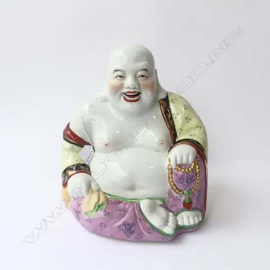CHINESE CERAMIC BUDDHA H.330mm