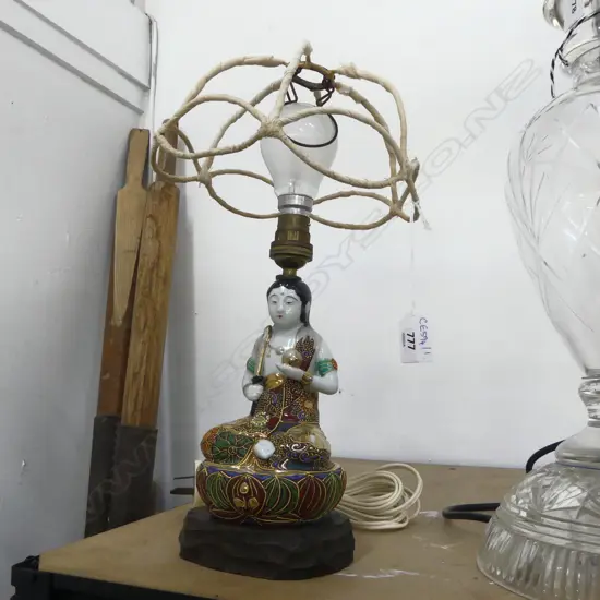 SATSUMA BUDDHA TABLE LAMP H250mm