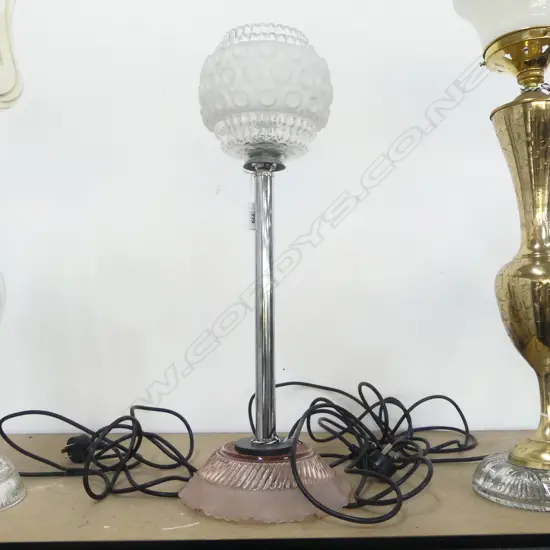 TABLE LAMP MADE FROM ASST. PARTS H.570mm