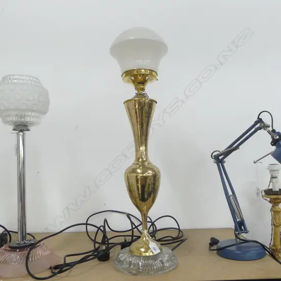 TABLE LAMP MADE FROM ASST. PARTS H.720mm