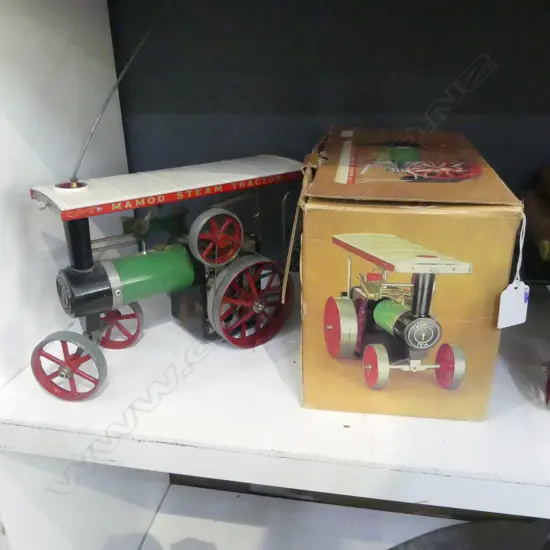  BOXED MAMOD "STEAM TRACTOR TRACTION ENGINE TE1a"