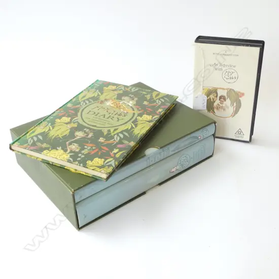 MAY GIBBS; 2 VOLS. BOOKS, EMPTY 1987 DIARY & DVD
