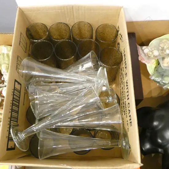 ASST. DRINKING GLASSES