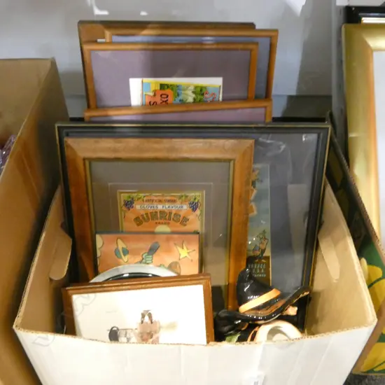 ASSTD VINTAGE ADVERTISING/PLATES ETC