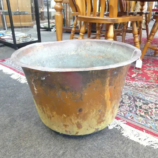 COPPER PLANTER Dia.520mm