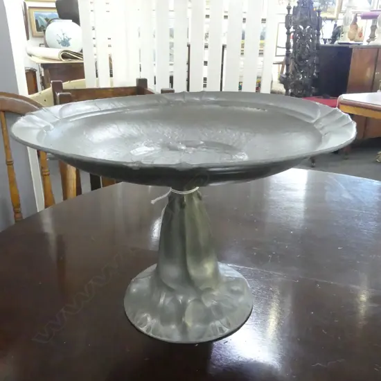 KAYSERZINN PEWTER COMPORT H.200mm, 290mm dia