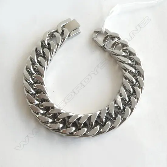 MEN'S STAINLESS STEEL BRACELET, L.200mm