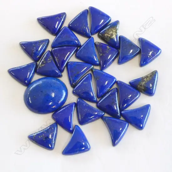 LAPIS CABOCHON & VARIOUS PCS, 9.25ct
