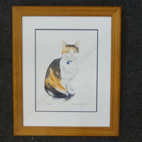 "TIPPY",WC signed by JUDY LAMBERT 2002, 280 X 370mm