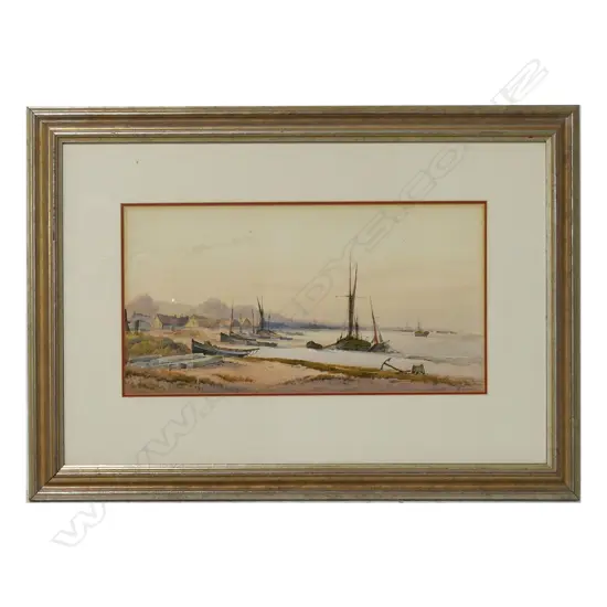 WILLIAM STEWART (1823-1906), WATERCOLOUR, 250x500mm