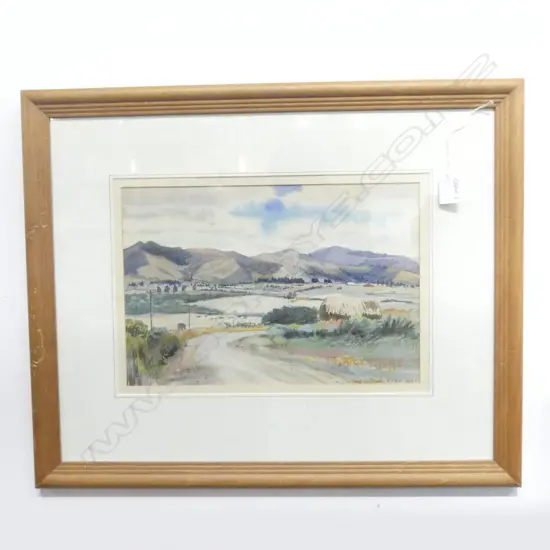 CYRIL WHITEOAK, THE ROAD TO THAMES, WC 1951 245x360mm