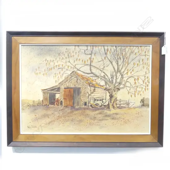 KAY WALSH 'THE SYCAMORE TREE LEAMINGTON' WC 370x540mm