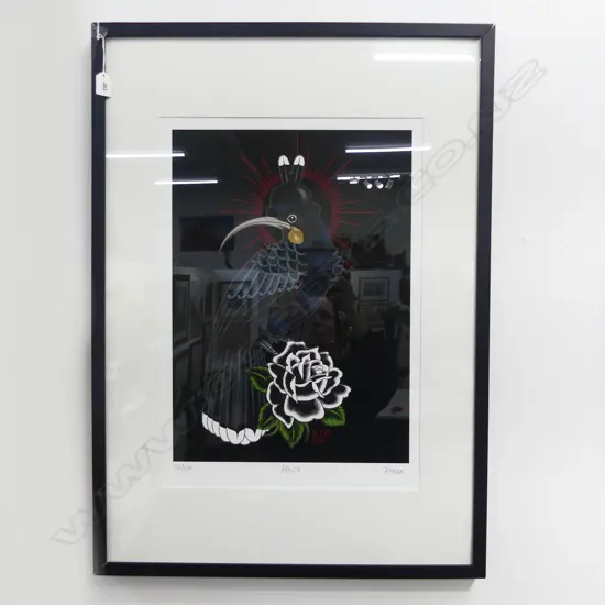 TOTAREA RENDELL, HUIA, PRINT Ed. 32/200, 585x410mm