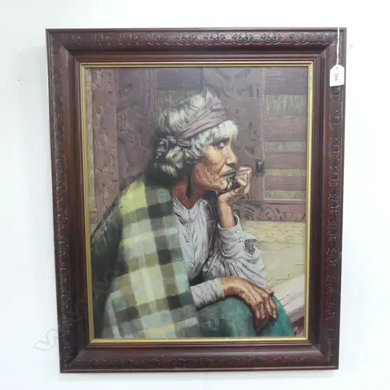 MODERN GOLDIE PRINT ON BOARD 495x395mm